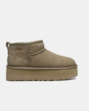 UGG Classic Ultra Mini Extra Platform Light Grey