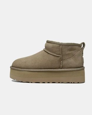 UGG Classic Ultra Mini Extra Platform Light Grey