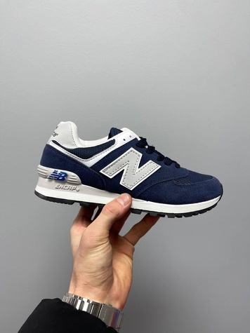 Кросівки New Balance 574 Blue White 1042 фото