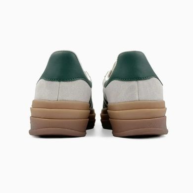 Adidas Gazelle Bold Beige Green Gum