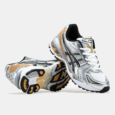 Asics Gel-Kayano 14 Silver Gold Black