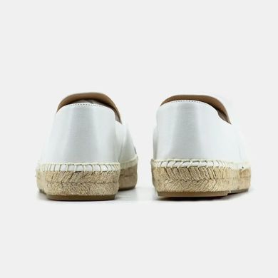 Chanel Leather Espadrilles White Black