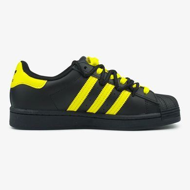 Adidas Superstar Black Yellow, 36