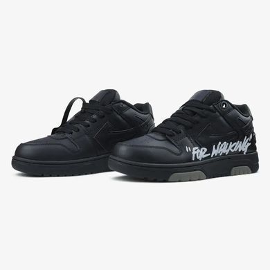 Off-White Out Of Office &ldquo;For Walking&rdquo; Black White Grey, 36