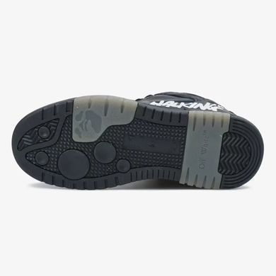 Off-White Out Of Office &ldquo;For Walking&rdquo; Black White Grey, 36