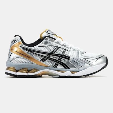 Asics Gel-Kayano 14 Silver Gold Black