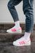 Кроссовки Adidas Superstar White Pink 2891 фото 10