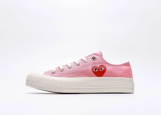 Converse x Comme des Gar&ccedil;ons PLAY Chuck 70 Low Pink, 36