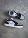 Nike Air Jordan Retro 1 Low Grey White Black 2144 фото 10