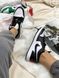 Баскетбольні кросівки Nike Air Jordan Retro 1 Low Black White Red 6146 фото 6