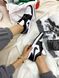 Баскетбольные кроссовки Nike Air Jordan Retro 1 Low Black White Red 6146 фото 10