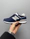 Кросівки New Balance 574 Blue White 1042 фото 9