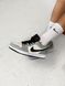 Nike Air Jordan Retro 1 Low Grey White Black 1 2108 фото 1