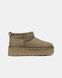 UGG Classic Ultra Mini Extra Platform Light Grey