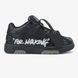 Off-White Out Of Office &ldquo;For Walking&rdquo; Black White Grey, 36