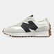 New Balance 327 White Black Gum