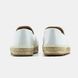 Chanel Leather Espadrilles White Black