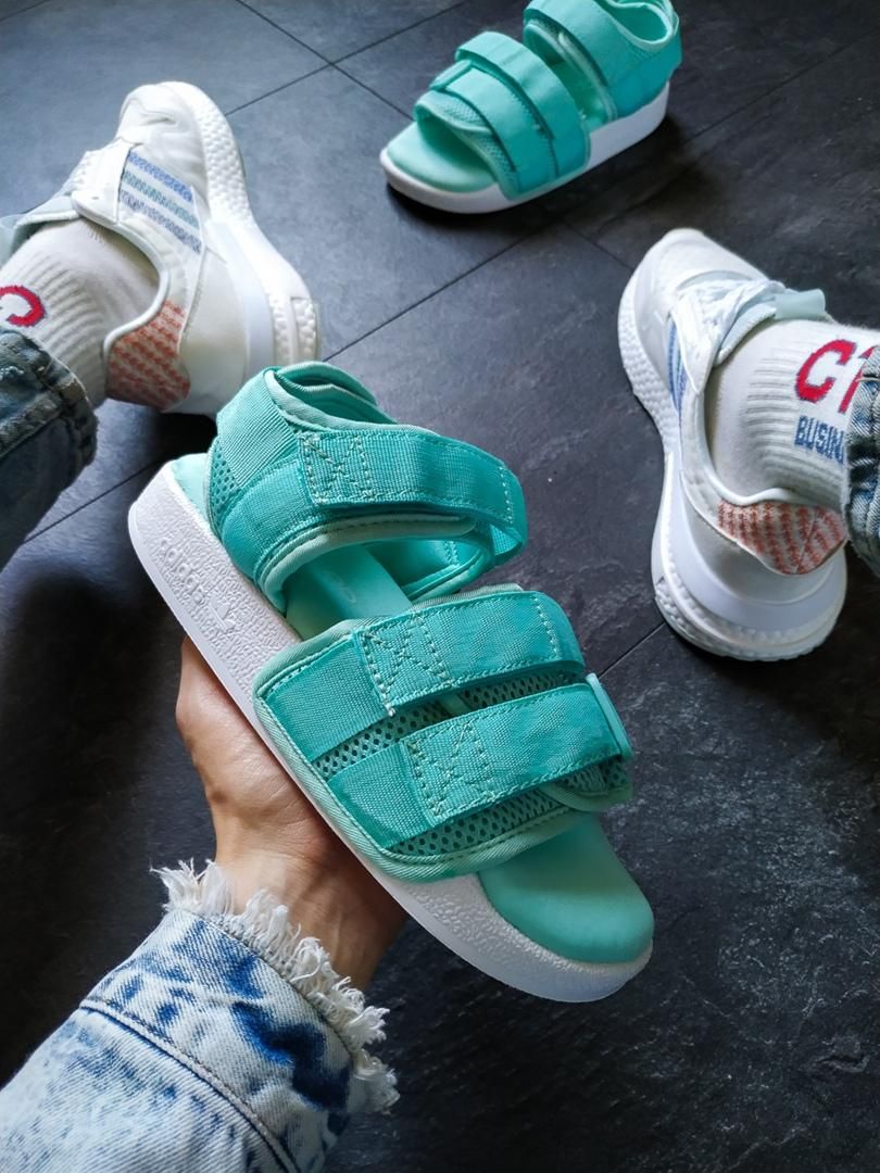 Сандалі Adidas Adilette Mint White 3294 фото