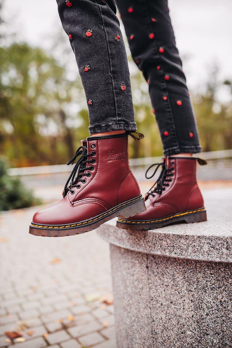Dr. Martens 1460 Cherry Red 4201 фото