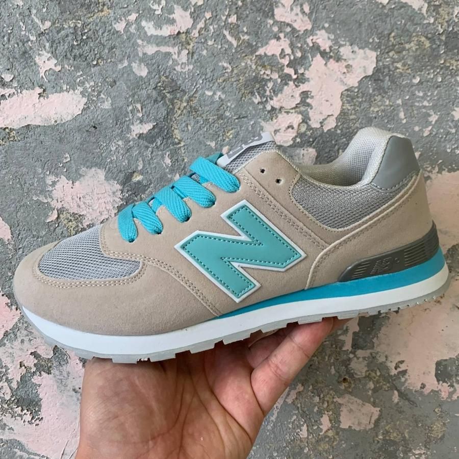 Кроссовки New Balance 574 Grey Mint 3576 фото