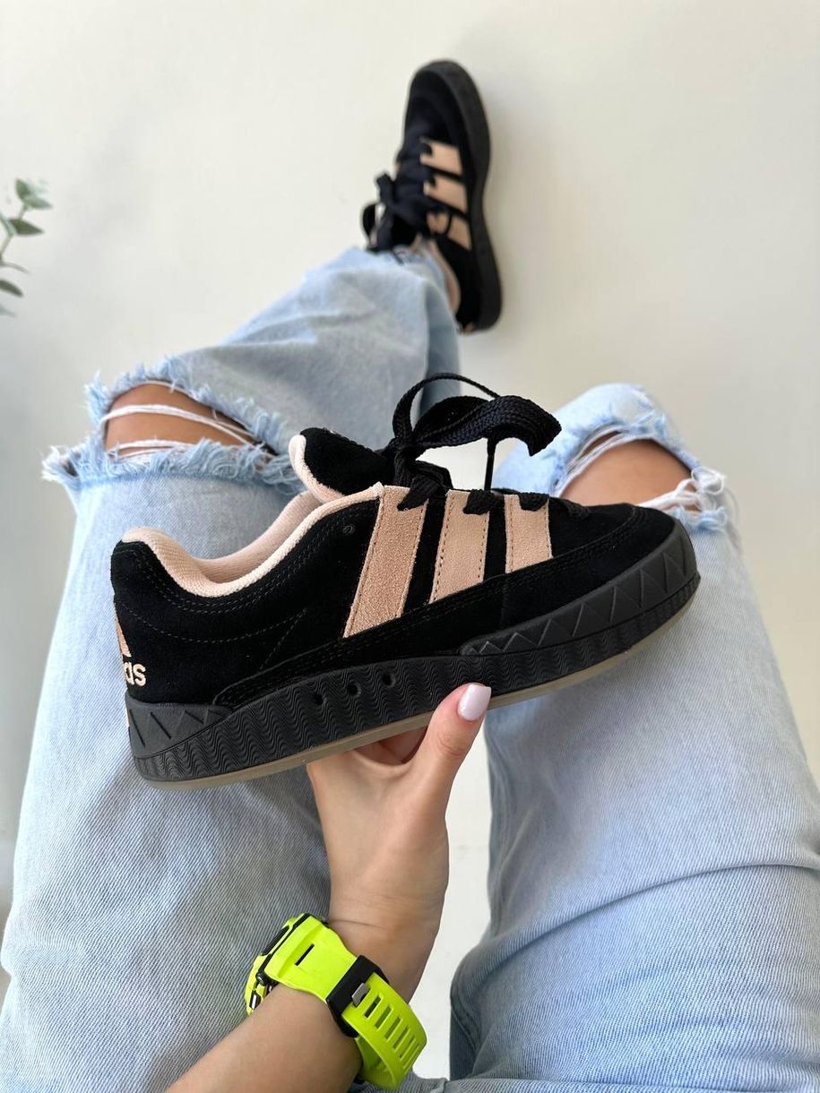 Кросівки Adidas Adimatic Black Peach 9579 фото