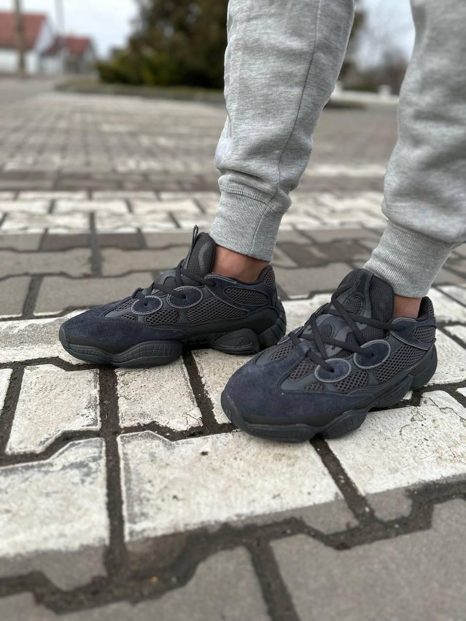 Кроссовки Adidas Yeezy Boost 500 Black Blue 2953 фото