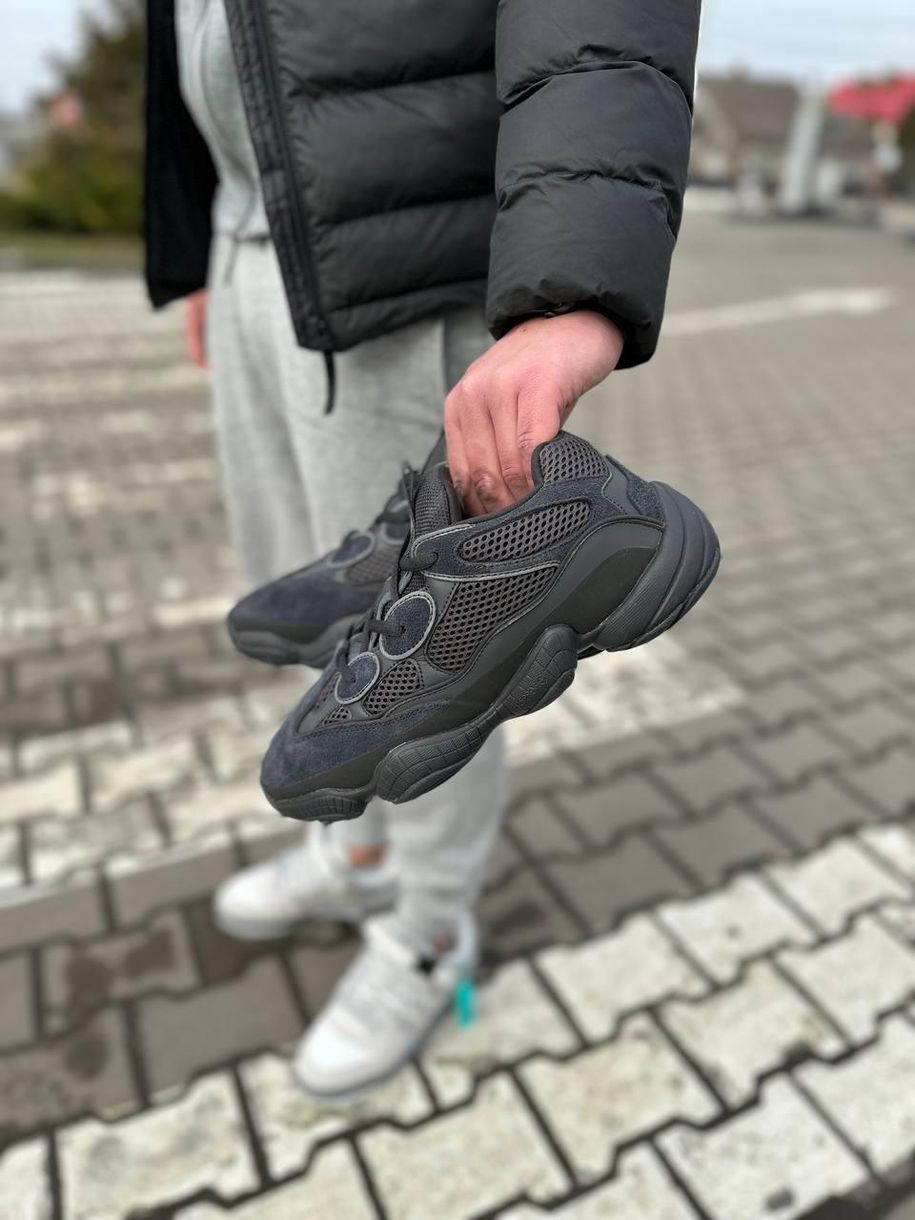 Кроссовки Adidas Yeezy Boost 500 Black Blue 2953 фото