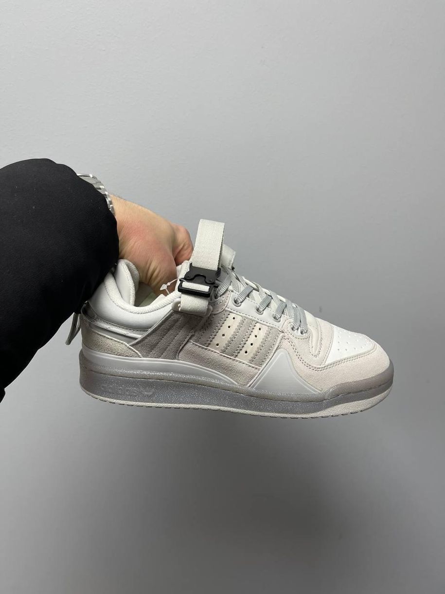 Кросівки Adidas Forum x Bad Bunny Light Grey 2830 фото
