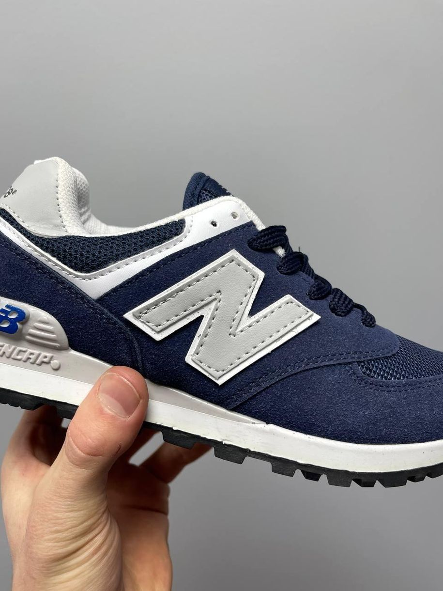 Кросівки New Balance 574 Blue White 1042 фото