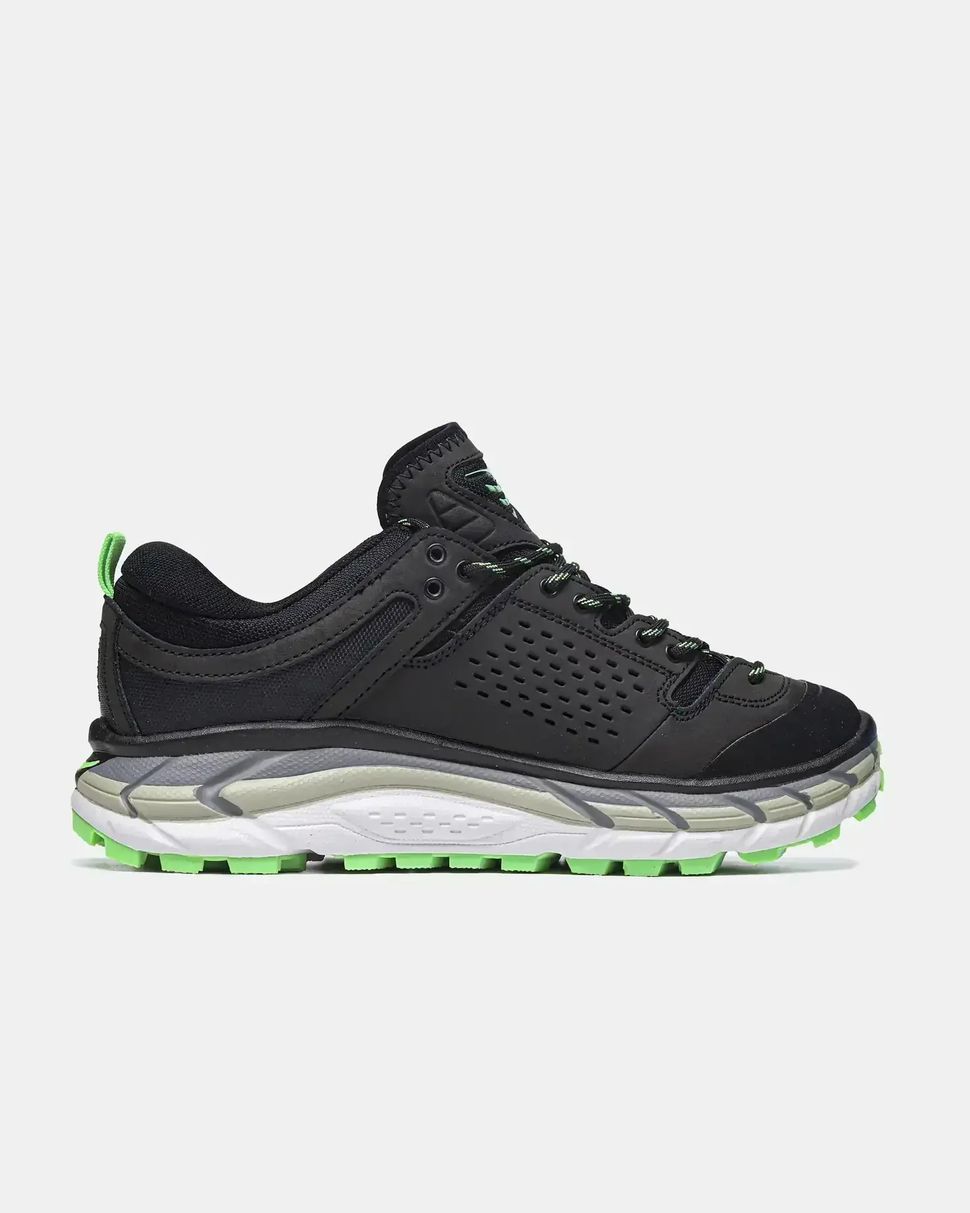 Hoka One One Tor Ultra Low GTX Black Green Glow