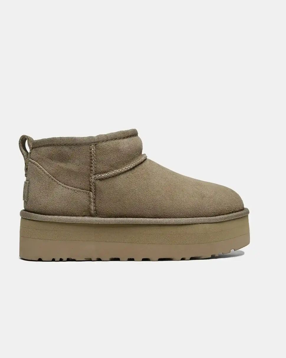 UGG Classic Ultra Mini Extra Platform Light Grey