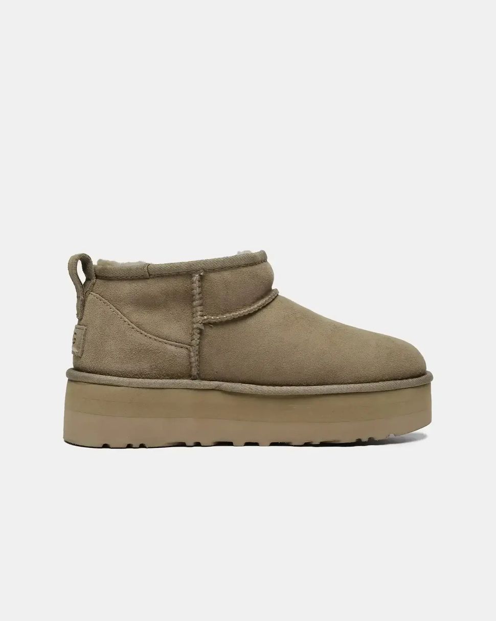 UGG Classic Ultra Mini Extra Platform Light Grey