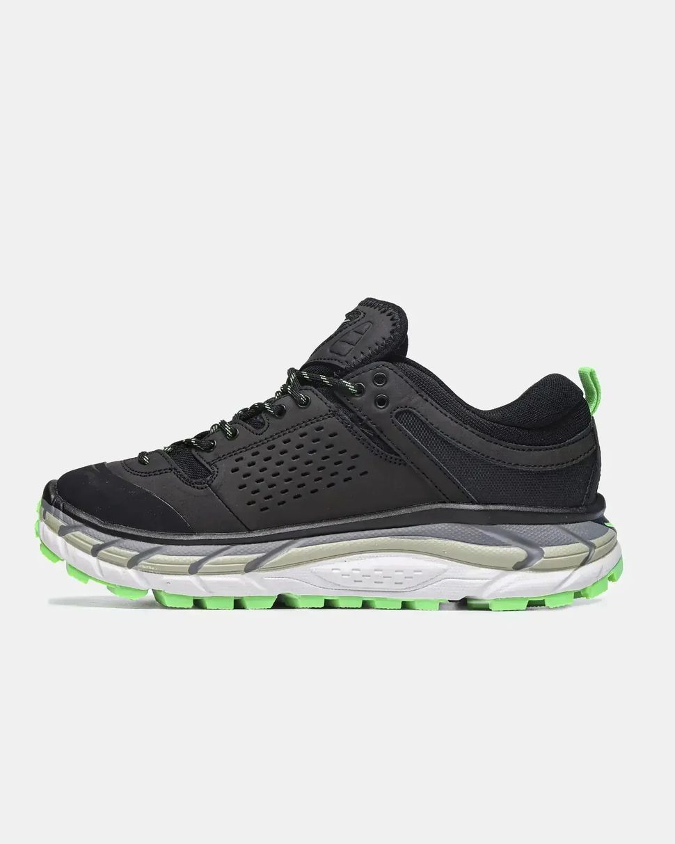 Hoka One One Tor Ultra Low GTX Black Green Glow