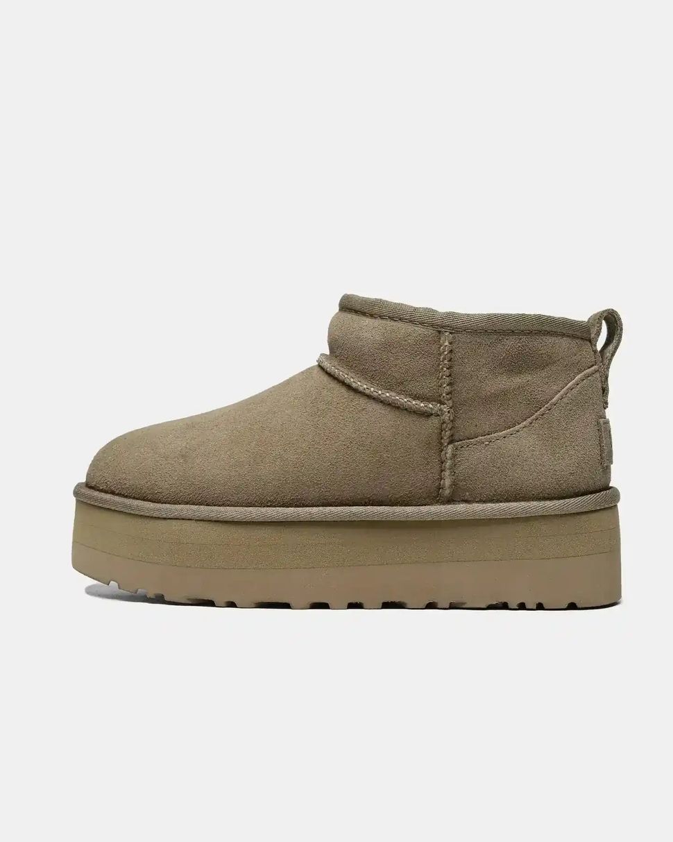 UGG Classic Ultra Mini Extra Platform Light Grey