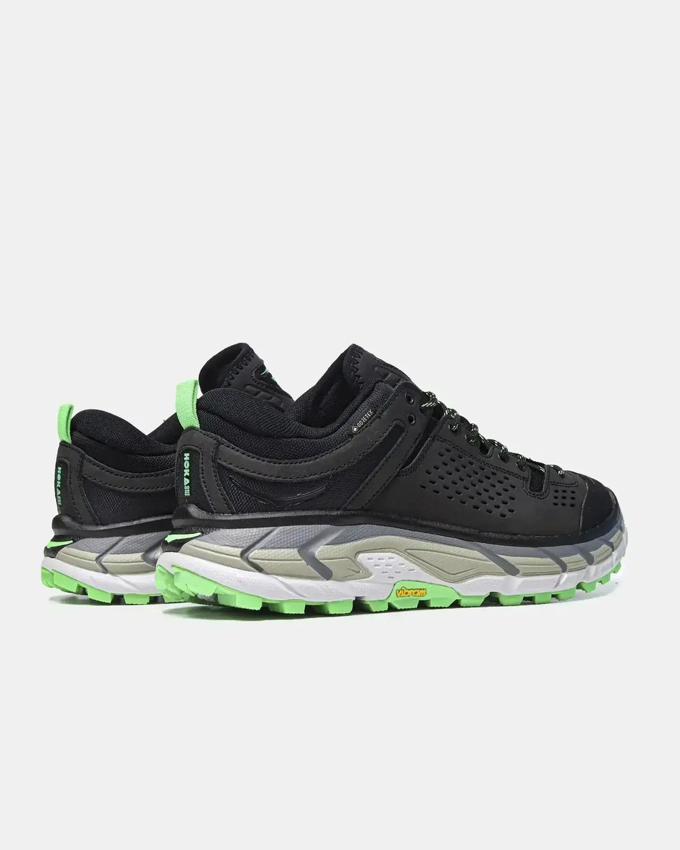 Hoka One One Tor Ultra Low GTX Black Green Glow