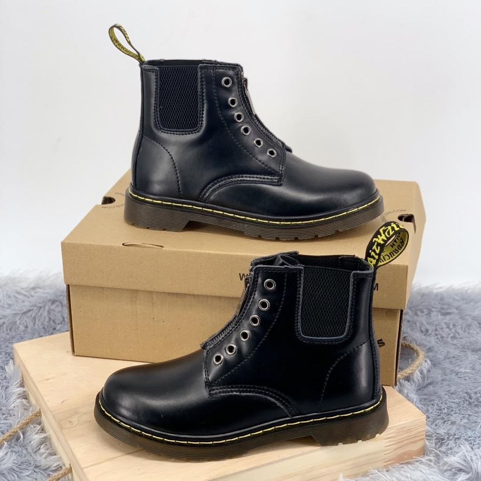 Черевики Dr. Martens Chelsea 101 Gusset Black 4390 фото