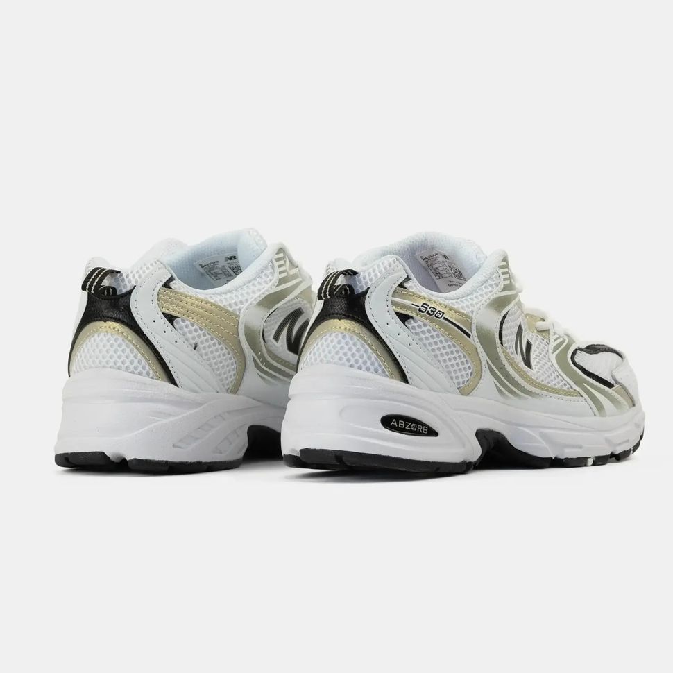New Balance 530 White Silver Gold, 36