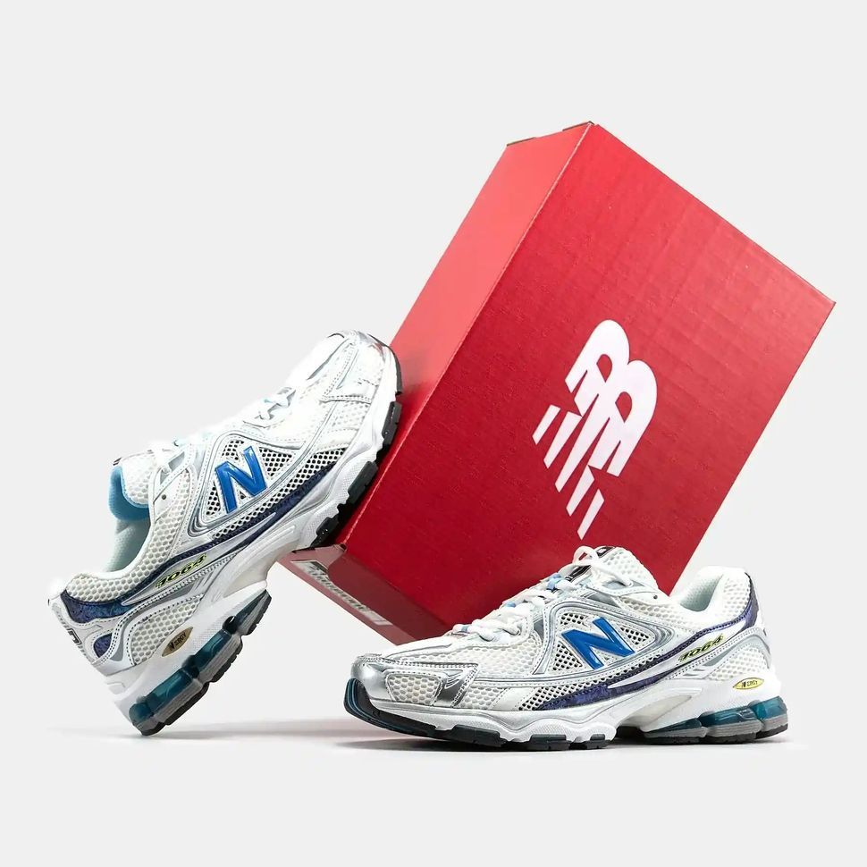 New Balance 1064 White Blue Silver