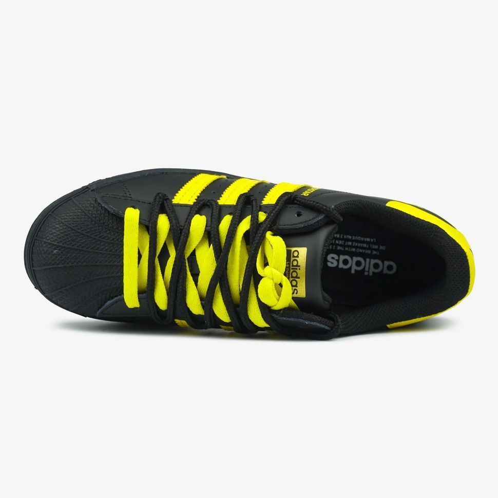Adidas Superstar Black Yellow, 36