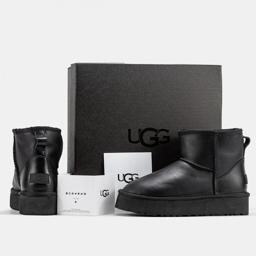 UGG Ultra Mini Platform Black 2