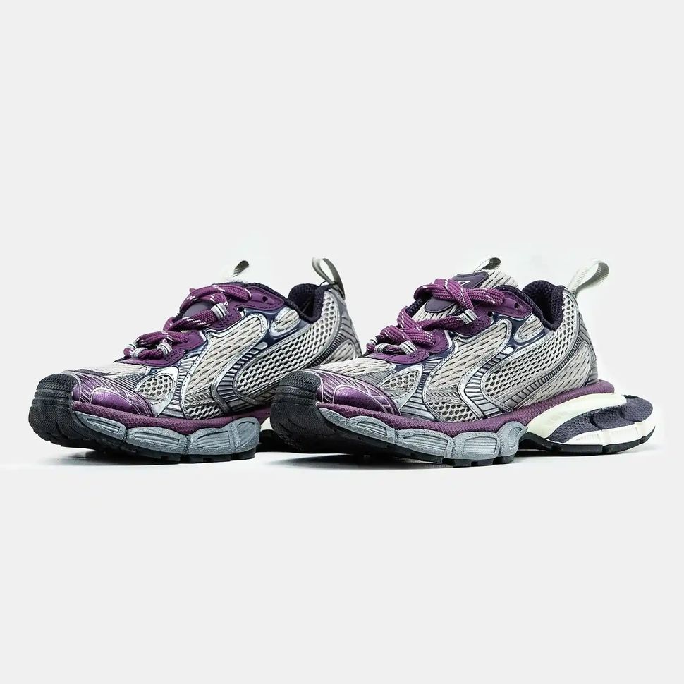 Balenciaga 3XL Grey Purple Black