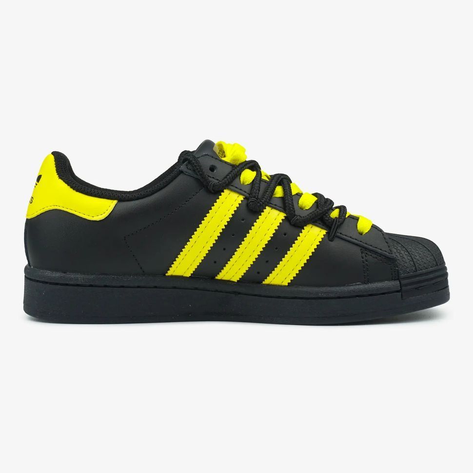 Adidas Superstar Black Yellow, 36