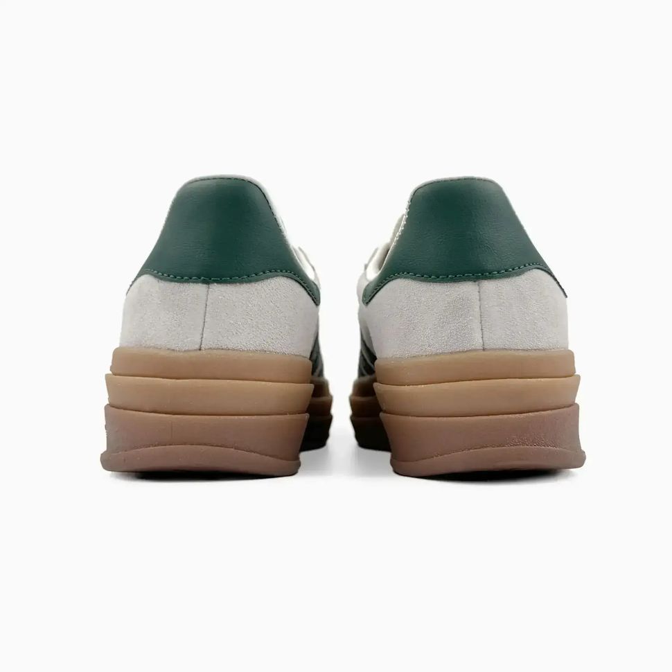 Adidas Gazelle Bold Beige Green Gum
