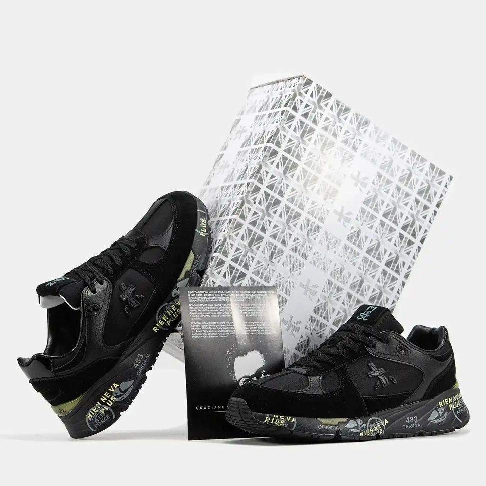 Premiata Mase Triple Black
