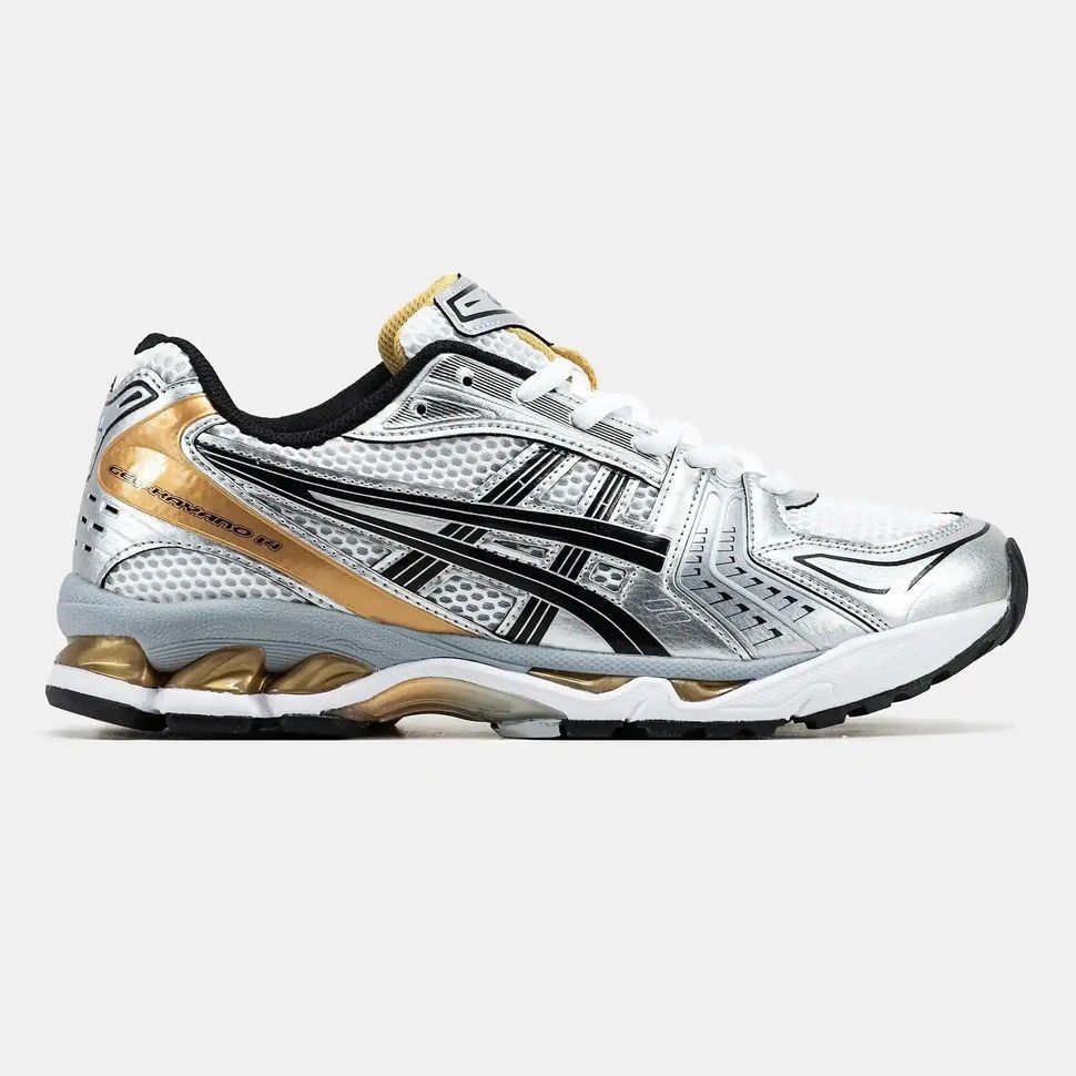 Asics Gel-Kayano 14 Silver Gold Black