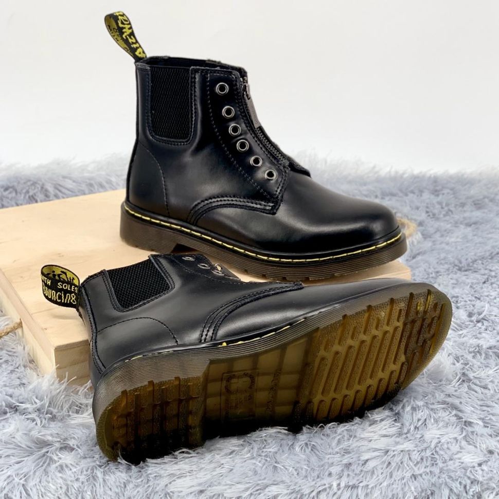 Черевики Dr. Martens Chelsea 101 Gusset Black 4390 фото