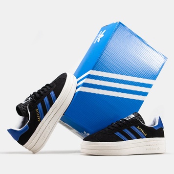 Кросівки Adidas Gazelle Bold Shoes Blue 2924 фото