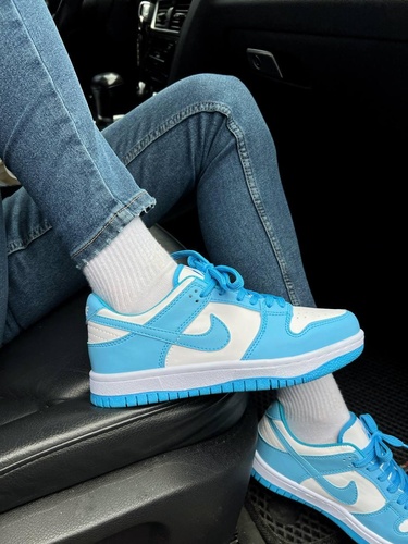 Nike SB Dunk Blue White 1396 фото
