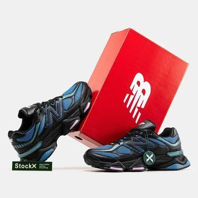 New Balance 9060 Black Blue Aqua Pink