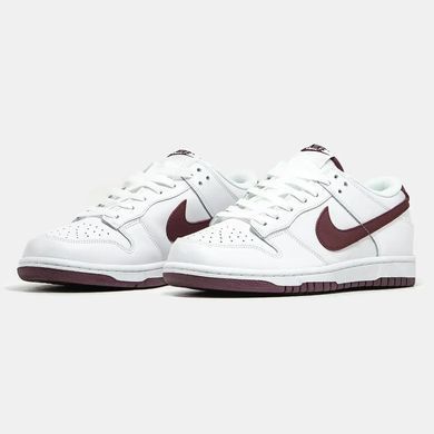Nike Dunk Low White Team Red